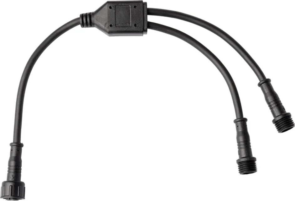 Lafayette® Y-kaapeli/ 2 akkua 1 valaisimeen