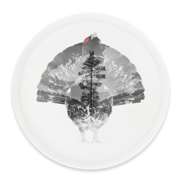 Metsäkana - Pyöreä aluslevy Ø38cm