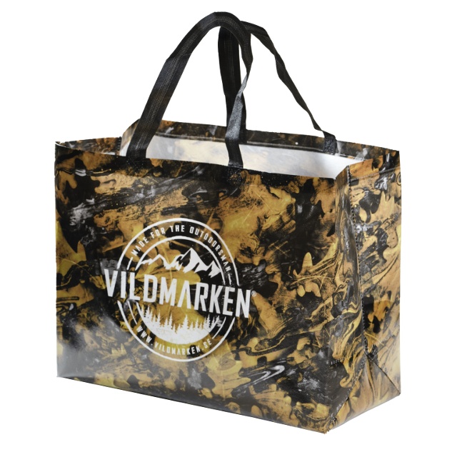Vildmarken® kuitukangaslaukku maastokuvioisena