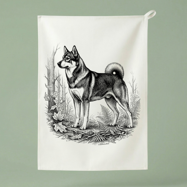 Jämthund - Keittiöpyyhe 50x70 cm