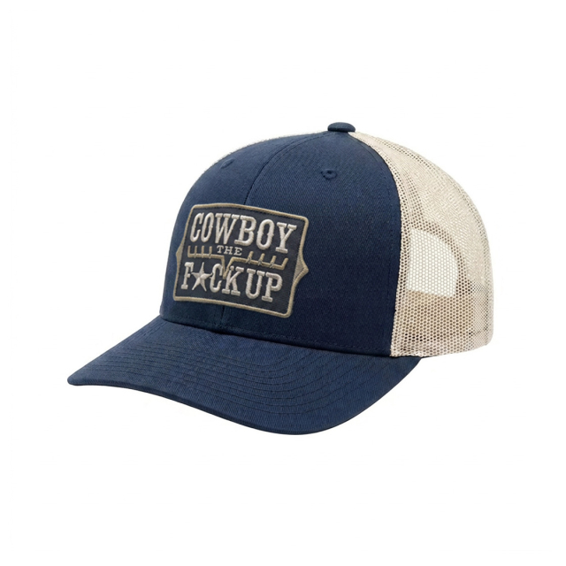 Cowboy the f*ck up Classic Snapback Blue