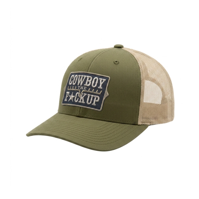 Cowboy the f*ck up Classic Snapback Green