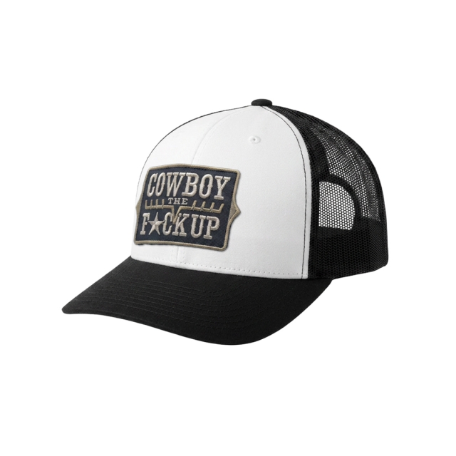 Cowboy the f*ck up Classic Snapback Black/White