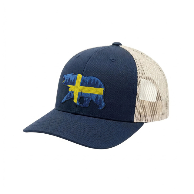 Swedish bear Classic Snapback Blue