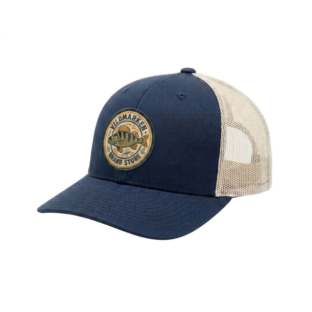 Round Perch Classic Snapback Blue