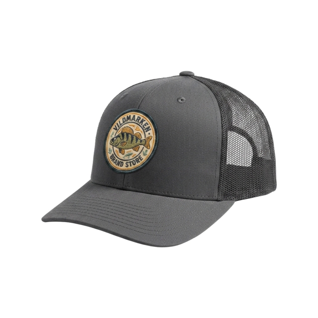 Round Perch Classic Snapback Grey